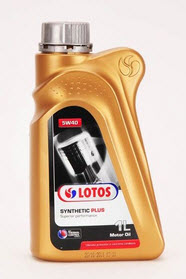 olej lotos 5W40 1L synthetic plus / 502.00 505.00 LOTOS 5W40P/1 LOTOS